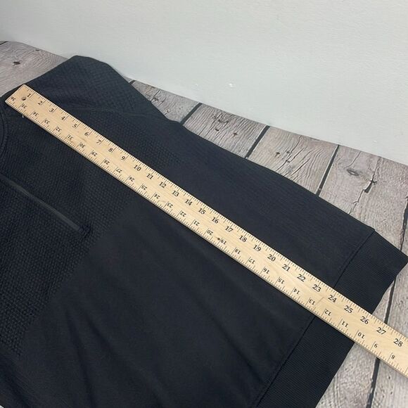 Lululemon Men’s Engineered Warmth 1/2 Zip Black size Large - Picture 11 of 11